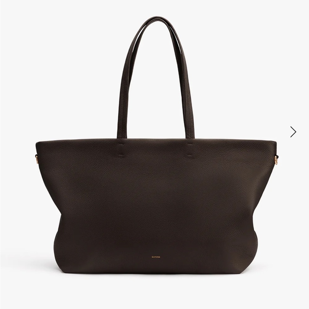 Cuyana Classic Easy Zipper Tote MOCHA